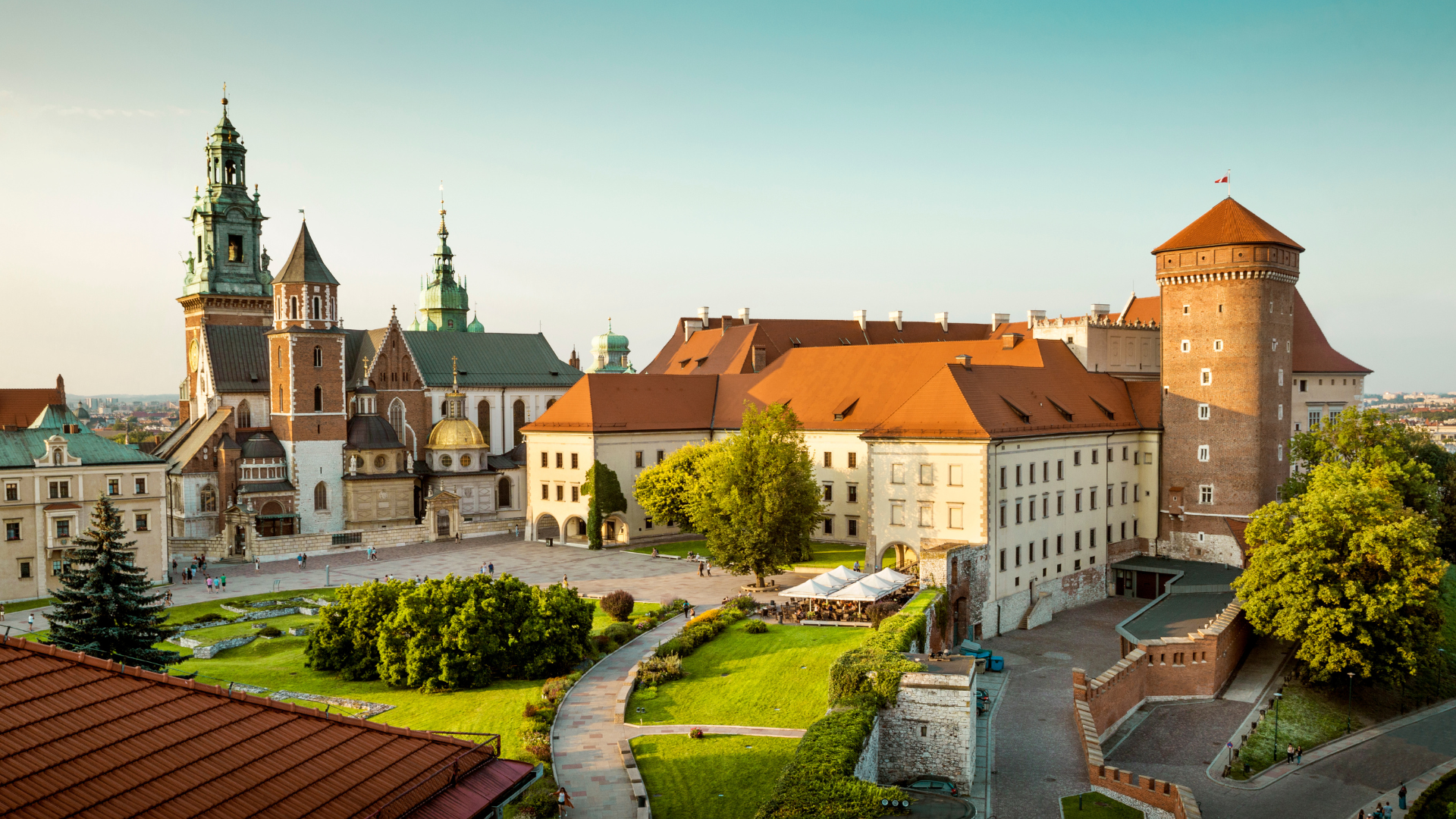 Panorama Wawelu w Krakowie